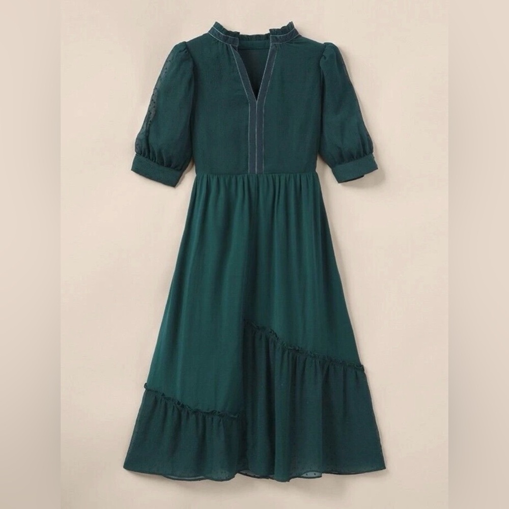 Matilda Jane Deep Green Midi Dress